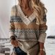 Toasty And True Multicolored Sweater